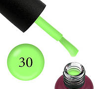 База неонова Edlen Professional Rubber Base Summer Neon 30, салатовий неон, 9 мл