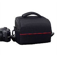 Сумка для фотоапарата універсальна з ременем Canon EOS, Nikon, Sony, Кенон, Нікон, Соні ( код: IBF055BR )