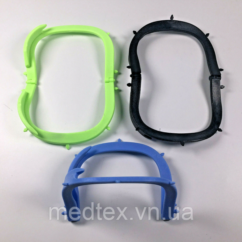 Рамка для коффердама пластикова, для рентгена 1 шт., фото 1