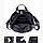 Класичний міський жіночий рюкзак Чорного / Жіночого рюкзака, фото 8