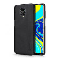 Чехол бампер Nillkin Super Frosted Shield для Xiaomi Redmi Note 9s / 9 Pro / 9 Pro Max Black