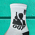 Шкарпетки з приколами джеймс бонд 007 білі Rock n socks, фото 3