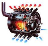 Піч Булер'ян Vesuvi (Везувний) classic зі склом і перфорацією Тип 04, 35 кВт, фото 3