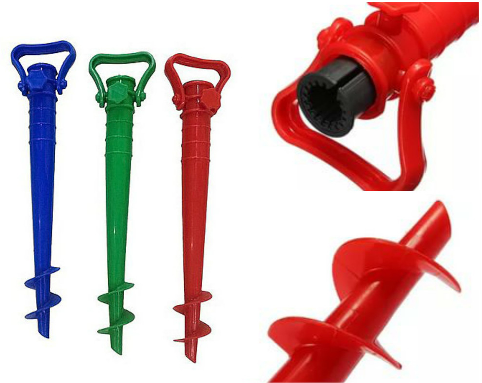 Бур для пляжного парасольки, 30 см