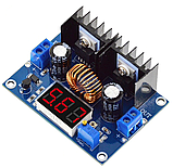 Понижуючий стабілізатор напруги XL4016 з вольтметром, фото 2