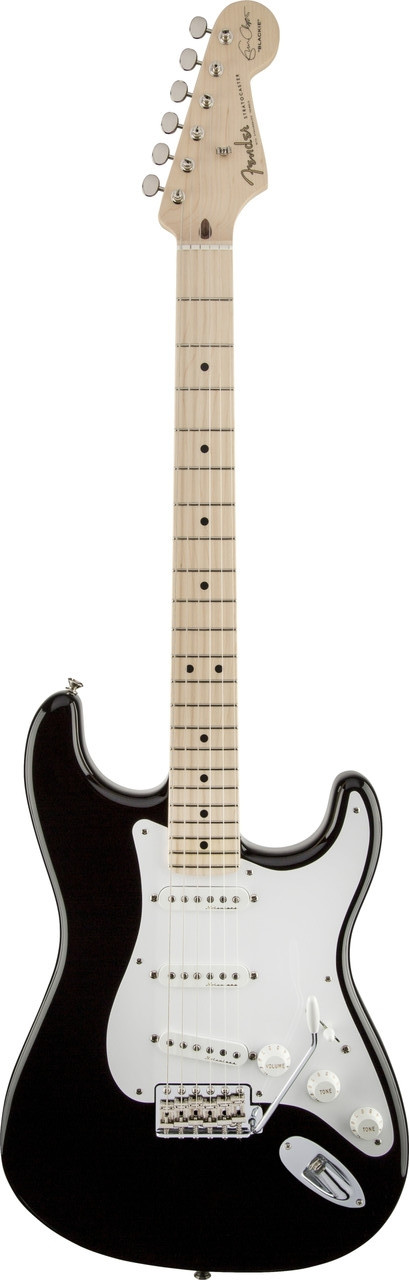 Електрогітара FENDER ERIC CLAPTON STRATOCASTER MN BLACK, фото 1