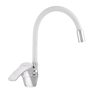 Змішувач для кухні ZERIX YUB 279 чорний гнучкий (ZX0439): продаж