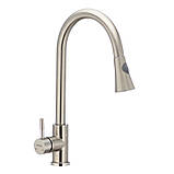 Кухонний змішувач з висувною лійкою MIXXUS SUS 014-B (SS0023), фото 4