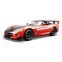 Автомодель - DODGE VIPER SRT10 ACR (ассорти оранж-черн металлик, красн-черн металлик, 1:24) 18-22114