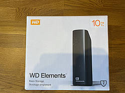 WD Elements Desktop  (RED) 10Tb Зовнішній жорсткий диск new HDD