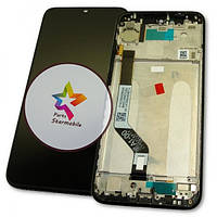 Дисплей Xiaomi RedMi Note 7 M1901F7G з тачскрином та рамкою, чорний | модуль