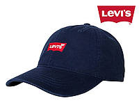 Бейсбольная кепка Levi's® (темно-синяя) / 100% хлопок / Оригинал Levi's® из США