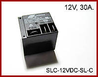 Реле SLC-12VDC-SL-C, 12V, 30 А.