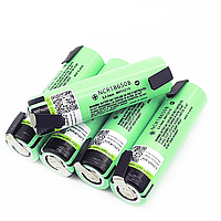 Li-ion акумулятор Panasonic NCR18650B 3400mAh 3.7 V з нікелевими контактами