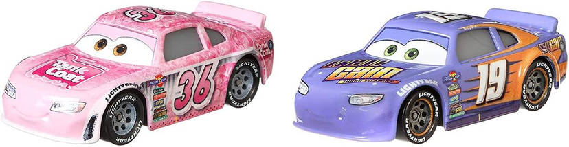 Тачки 3: Юджин Карбюрески і Боббі Свіфт (Eugene Carbureski & Bobbie Swift) Disney Pixar Cars від Mattel, фото 2