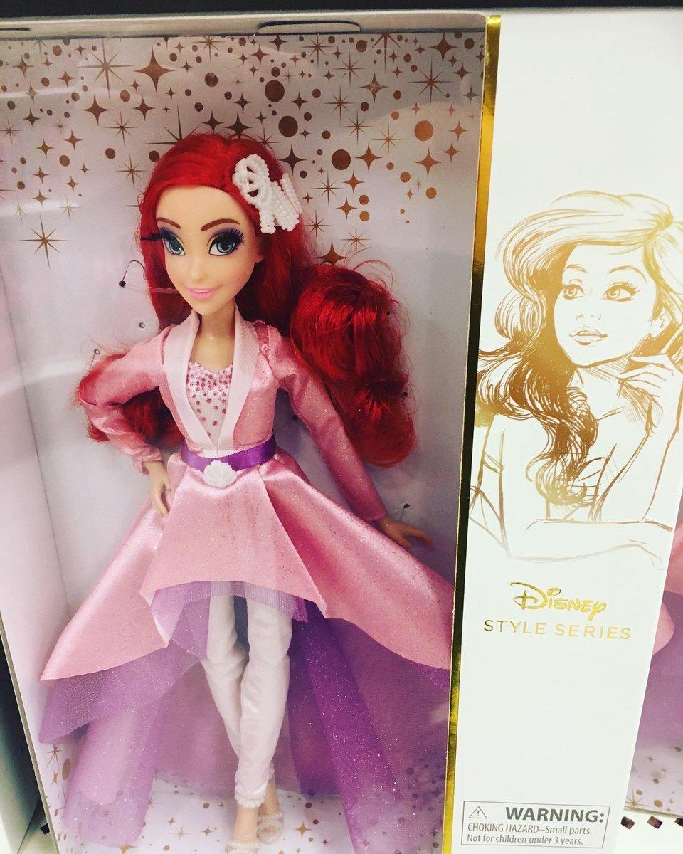 Колекційна лялька Аріель з війками Disney Princess Style Series Ariel