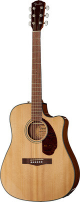 Електро-акустична гітара FENDER CD-140SCE NAT (кейс в комплекті)