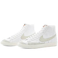 Кросівки жіночі Nike Blazer Mid Vintage бежеві найк блейзер вінтаж снікерси