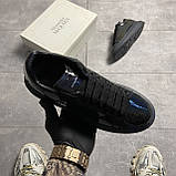 Жіночі кросівки Alexander McQueen Galaxy Light Sole, лаковані шкіряні кросівки александр макквін, фото 3