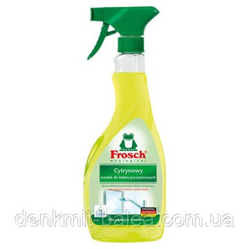 Cредство Фрош Цитрус для чистки ванной и душевых кабин Frosch Citrus Dusche & Bad-Reiniger 500 мл