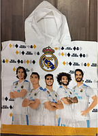 Полотенца-пончо Real Madrid 55/110 р.