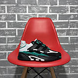 Чоловічі кросівки Adidas Niteball Black FW2477 Sub Green, чорні кросівки адідас найтбол, фото 7