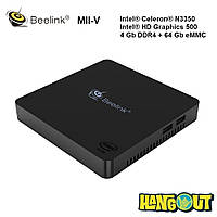 Beelink MII-V Mini PC Intel® Celeron® N3350, 4GB+64GB