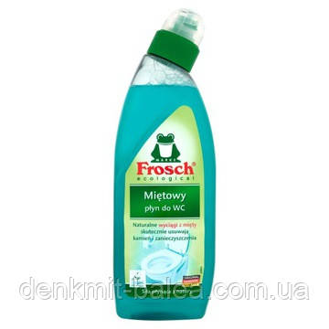 Гель Фрош М'ята для очищення унітазів Frosch Mientowy Plyn do WC 750 мл