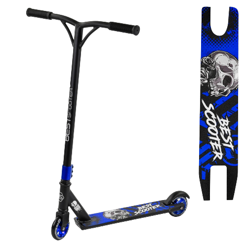 Трюковий самокат Best Scooter 67531 алюмінієвий диск і дека колеса PU 100мм