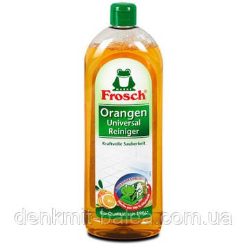 Засіб Фрош Оранж для очищення всіх типів поверхонь Frosch Universal Reiniger Orange 750 мл