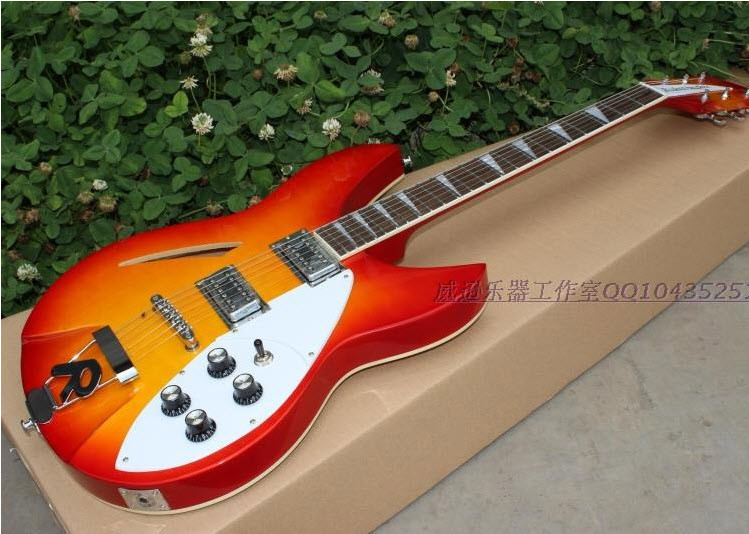Електрогітара Rickenbacker 330 FG Red China, фото 1