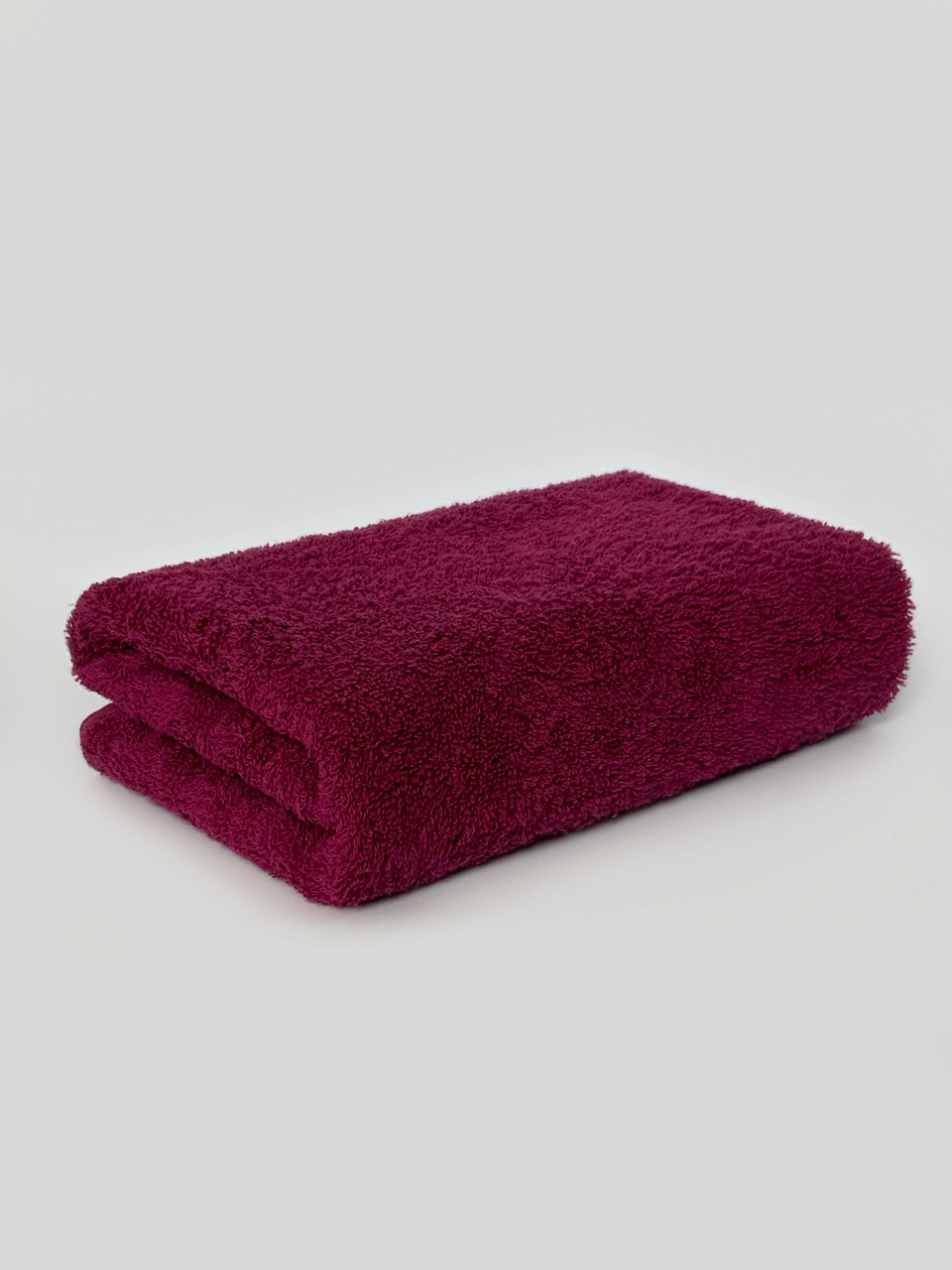 Махровий рушник для рук бордовий, 40*70 см, Туркменістан, 430 гр\м2, фото 1