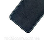 Чохол Silicone Case (c мікрофіброю) для Samsung A52 Black, фото 2