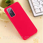 Чохол Silicone Case для Samsung Galaxy S20 Red, фото 2