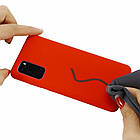 Чохол Silicone Case для Samsung Galaxy S20 Red, фото 5