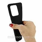 Чохол Silicone Case для Samsung Galaxy S20 Black, фото 5