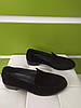 STTOPA Розміри 36-44. Туфлі лофери великих розмірів шкіряні. 178-4244 Чорні, фото 9