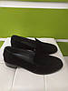 STTOPA Розміри 36-44. Туфлі лофери великих розмірів шкіряні. 178-4244 Чорні, фото 3