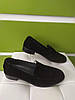 STTOPA Розміри 36-44. Туфлі лофери великих розмірів шкіряні. 178-4244 Чорні, фото 5