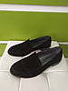 STTOPA Розміри 36-44. Туфлі лофери великих розмірів шкіряні. 178-4244 Чорні, фото 4