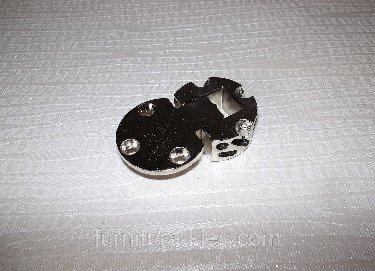 Петля барна 90* никель метал, фото 1