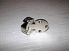 Петля барна 90* никель метал, фото 4