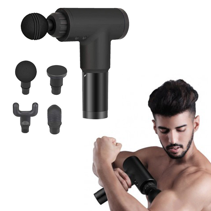 М'язовий масажер Fascial Gun GB-820 Чорний