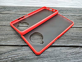 Протиударний матовий чохол для Xiaomi Mi 10t Lite червоний бампер