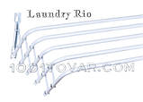 Настінна вішалка гармошка консольна Laundry Rio, розмір 0,8 м., фото 3