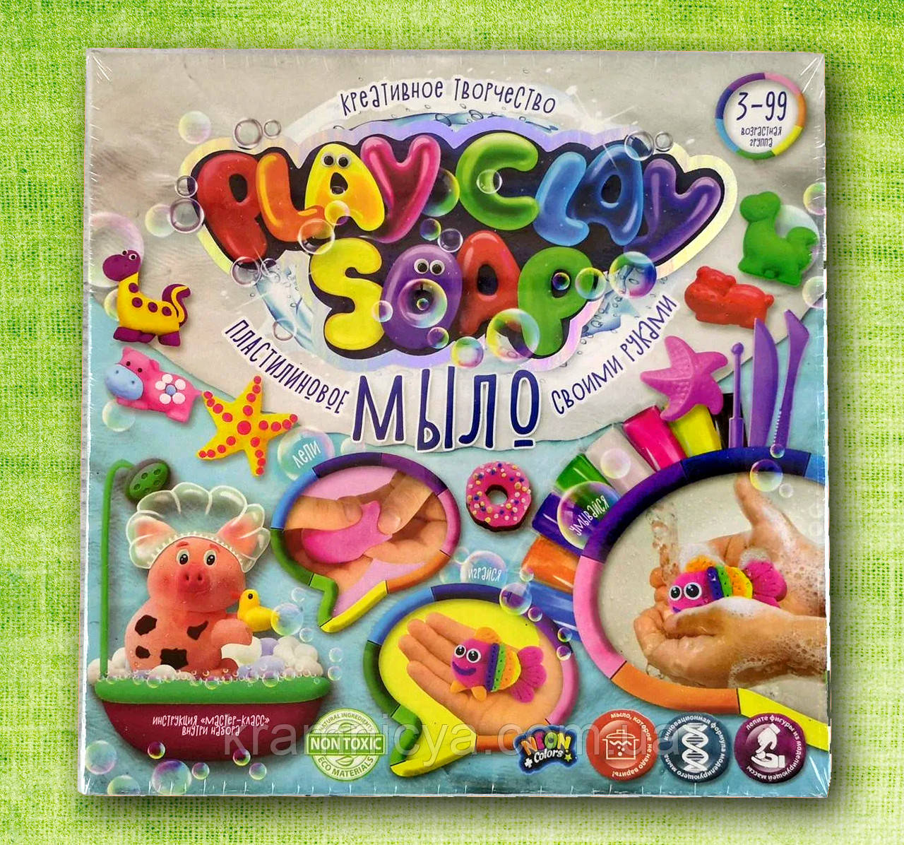 Пластилиновое мыло PLAY CLAY SOAP Danko Toys (PCS-01-01U) - фото 6 - id-p1420331262