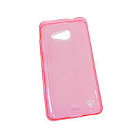 Чехол накладка (силикон) Utty lumia 550 utty pink