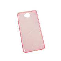 Чехол накладка (силикон) Utty lumia 650 utty pink