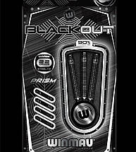 Набір дротиків дартс із вольфраму BlackOut Winmau Англія 22 грами, фото 2