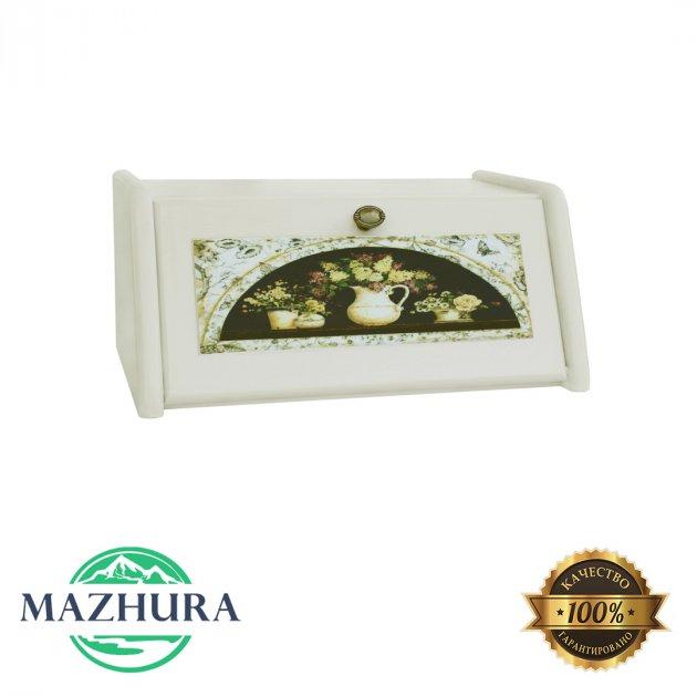 Хлібниця дерев'яна 18.5х40.5х27.5 см mz508568 MAZHURA